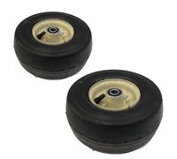 The ROP Shop 2 Pack Caster Wheel Assembly for Grasshopper Mower Deck 603927, 603971, 903927