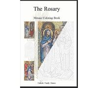 The Rosary Mosaic Coloring Book