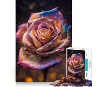The Rose of The Universe Teenagers 1000 Piece Jigsaw Puzzle Mind Exercise Toy Group Play Precision Cut Festival Gift (50x75cm)