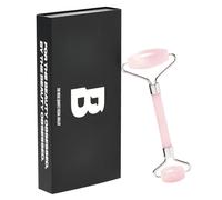 The Rose Quartz Facial Roller Pink