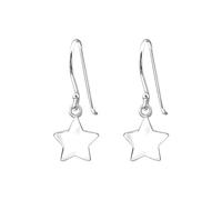 The Rose & Silver Company Women 925 Sterling Silver Star Hook Earrings