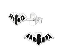 The Rose & Silver Company Women Girls 925 Sterling Silver Bat Stud Earrings