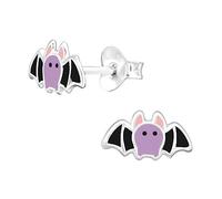 The Rose & Silver Company Women Girls 925 Sterling Silver Bat Stud Earrings