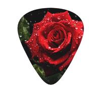 The rose under the rain Guitar paddles, bass guitar, electric guitar or Hawaii four strings (12 packs, thin, medium, heavy)