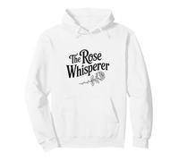 The Rose Whisperer Floral Nature Lover Pullover Hoodie