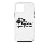 The Rottweiler Dogfather Black Lettering Case for iPhone 12 mini