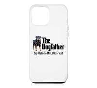 The Rottweiler Dogfather Black Lettering Case for iPhone 12 Pro Max