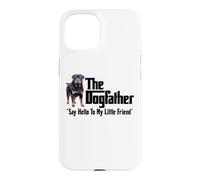 The Rottweiler Dogfather Black Lettering Case for iPhone 15