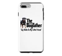 The Rottweiler Dogfather Black Lettering Case for iPhone 7 Plus/8 Plus