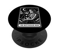 The Rottweiler Mom Tarot Card PopSockets Adhesive PopGrip