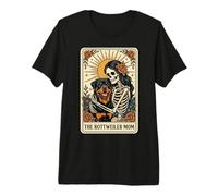 The Rottweiler Mom Tarot Card Premium T-Shirt