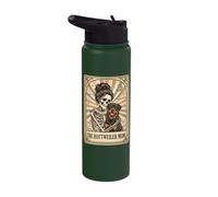 The Rottweiler Mom Tarot Card Stainless Steel Insulated Water Bottle