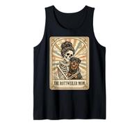 The Rottweiler Mom Tarot Card Tank Top