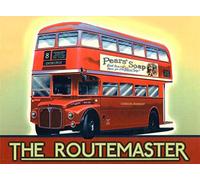 The Routemaster London Transport Tin Sign House Decor Food Drink Bar 8X12 Inches