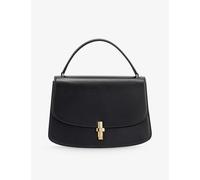 The Row Black Shg Sofia 10 Leather Top-handle Bag 1 Size
