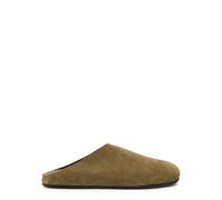 The Row Hudson Suede Sliders - Camel - 38 (IT38 / UK5)