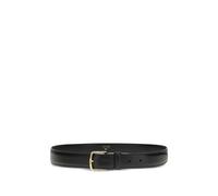 The Row leather buckle belt - Black 80