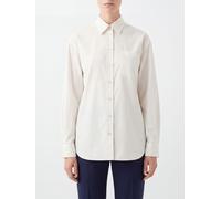 THE ROW Long-Sleeved Cotton Shirt with French Collar - Size: 6 - female