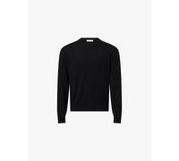 The Row Mens The Row Benji Crewneck Cashmere Jumper Black L
