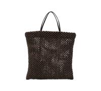 The Row mini Barn weaved tote bag - Brown One Size