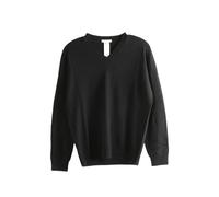 The Row Numi V-neck long-sleeve top - Black M