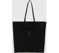 THE ROW Tori Cotton Canvas Tote Bag with Double Handles and Embossed Logo