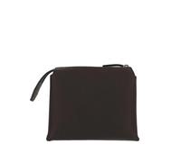 The Row zip fastening clutch bag - Brown One Size