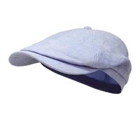 The Rowan Irish Linen Cap - Summer Blues - Large