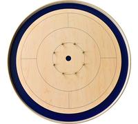 The Royal Blue - Tournament Style Crokinole Board Game Set (Meets NCA Standards)
