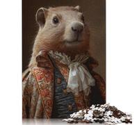 The Royal Groundhog Jigsaw Puzzles Puzzle for Adults Kids. 1000 Piece Impossible Challenge Toy Educational Games Home Decoration for Adults& Kids Age 14 Years Up 1000pcs (75x50cm)