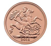 The Royal Mint Full Gold Sovereign 2018