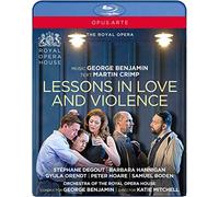 Lessons In Love And Violence: [Stephane Degout; Barbara Hannigan; Gyula Orendt; Royal Opera House; George Benjamin] [Opus Arte: OABD7199D] [Blu-ray]
