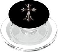 The Royal Star Silver Cross PopSockets PopGrip for MagSafe