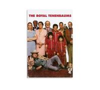 The Royal Tenenbaums Poster Movie Poster Canvas Durable Colourfast Wall Art Decorative Painting for Living Room Bedroom Home Decor 20x30inch(50x75cm) Unframe-style