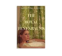 The Royal Tenenbaums Poster Movie Poster Canvas Durable Colourfast Wall Art Decorative Painting for Living Room Bedroom Home Decor 20x30inch(50x75cm) Unframe-style
