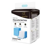 The Royce 60 x 90cm Disposable Incontinence Bed Pads - Highly Absorbent Bed Mats, Waterproof Kylie Sheets | Incontinence Bed Protection for Adults, Elderly | Puppy Pads | 30 Pack