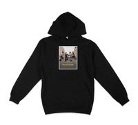 The Royston Club Classic Pullover Hoodie, Premium Cotton Blend, Available in Black, White, Navy, Featuring Urban Street Photography Print