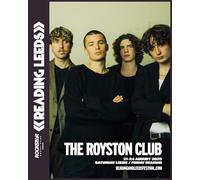 The Royston Club Reading Leeds Festival 2025 A3 Print Poster Wall Art Home Decor Album Gift Present Photo Living Room Dining Room Bedroom Unframed Concert Tour Gig Arena Stadium Event Singer