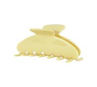 The RPZL Premium Acetate Big Hair Accessory | Oversized Claw Clip for Thick and Thin Hair | Stylish Hair Jaw Clip for Women and Girls (Butter Yellow)