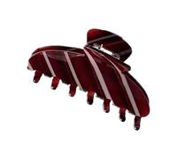 The RPZL Premium Acetate Big Hair Accessory | Oversized Claw Clip for Thick and Thin Hair | Stylish Hair Jaw for Women and Girls (Sweatheart Stripe)