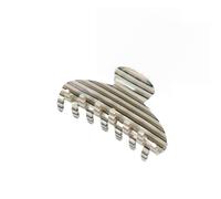 The RPZL Premium Acetate Big Hair Accessory | Oversized Claw Clip for Thick and Thin Hair | Stylish Hair Jaw Clip for Women and Girls (Shore Striped)