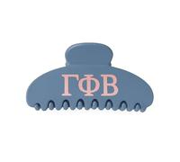 The RPZL Premium Acetate Sorority Big Hair Accessory | Oversized Claw Clip for Thick and Thin Hair | Stylish Hair Jaw Clip for Women | Girls and (Gamma Phi Beta - Blue Moon)