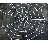 The Rubber Plantation TM 5052726713905 Spider Web Halloween Prop Decoration String Cobweb Party Scene Setter, Unisex-Adult, White, One Size