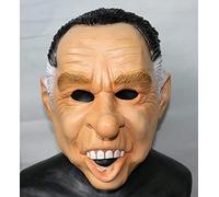 The Rubber Plantation TM 619219292610 Richard Nixon Ex President Latex Mask American Fancy Dress Full Head Costume Accessory, Unisex-Adult, One Size