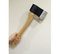The Rubber Plantation tm Halloween PU Foam Axe Hatchet Fancy Dress Horror Accessory Prop Decoration Dense Rubber Plain Hatchet (Short Axe)