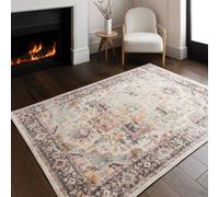 The Rug Edit Flores Kira Fr04 Traditional Persian 65mm Beige Runner, 066X240Cm