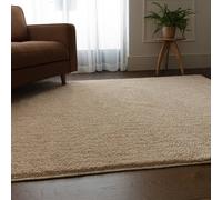The Rug Edit Super Snug Washable Natural Area Rug - 120X170Cm