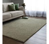 The Rug Edit Super Snug Washable Sage Area Rug - 140X200Cm