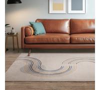 The Rug Edit Viva Geometric Flow Multi Colour Living Room Rug 120X160Cm
