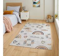 The Rug Shop UK Multi Kids Modern Machine Washable Machine Made Pictorial Rug | Size: 120 cm x 170 cm The Rug Shop UK Multicolor 120 cm x 170 cm
